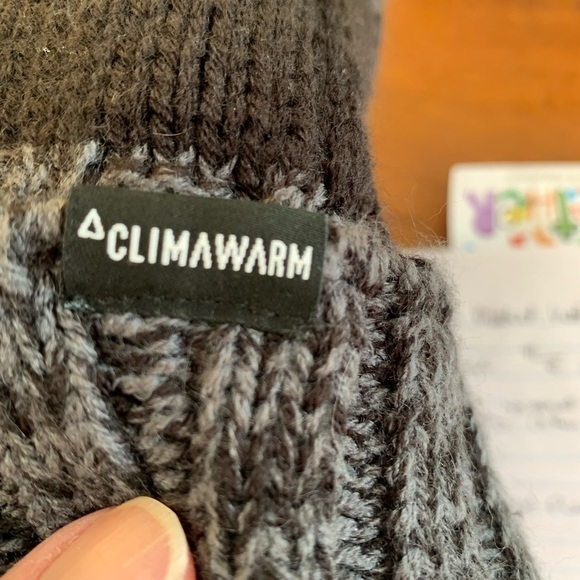 Adidas climawarm fleece lined pom pom hat ski snowboarding - Picture 7 of 7